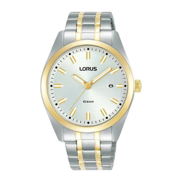 Lorus Two-Tone Stainless Steel White Dial Men's Watch | RH978PX9 | Time Watch Specialists